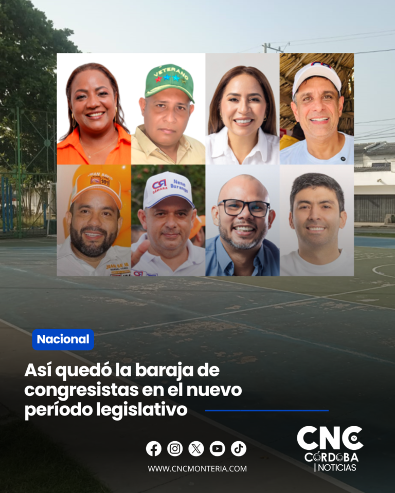 Así quedó la baraja de congresistas cordobeses en este nuevo período legislativo