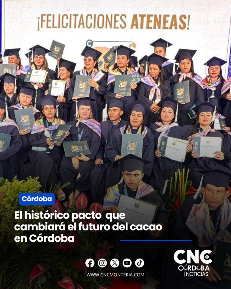 El histórico pacto  que cambiará el futuro del cacao en Córdoba
