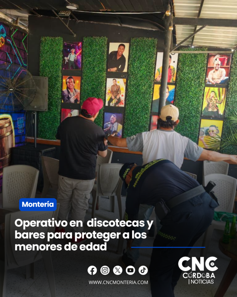 Operativo en  discotecas y bares para proteger a los menores de edad