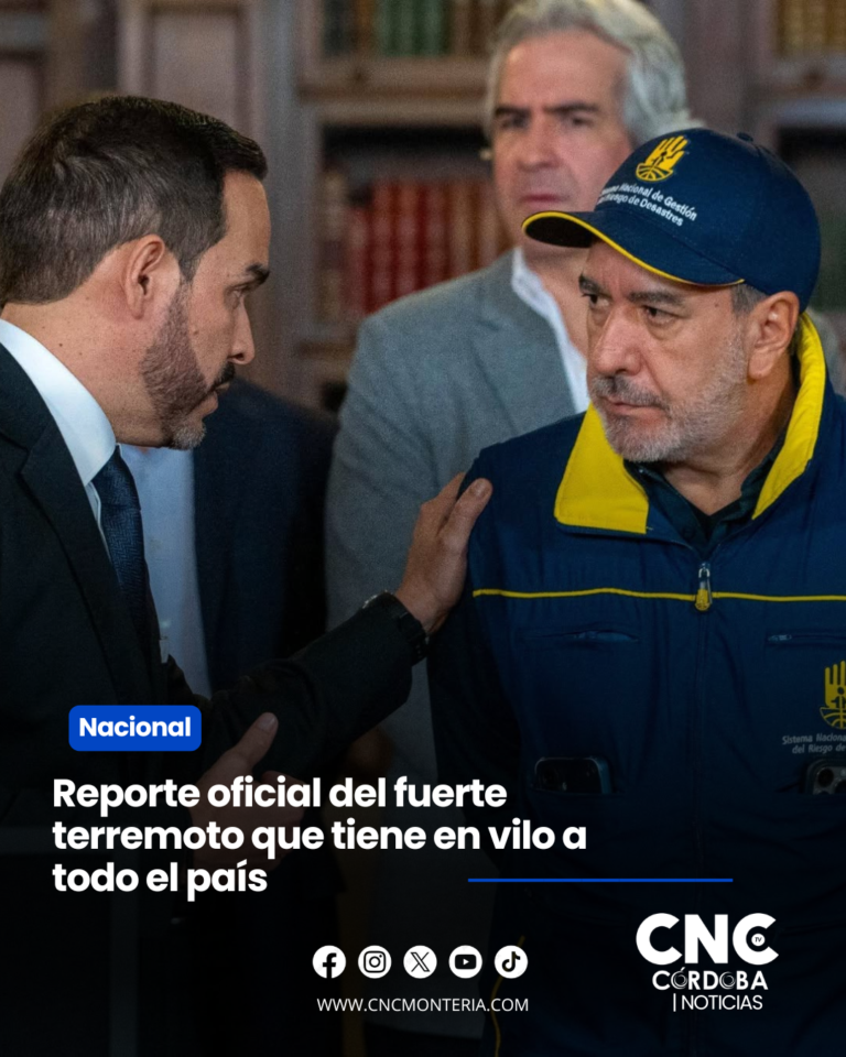 Reporte oficial del fuerte terremoto que tiene en vilo a todo el país