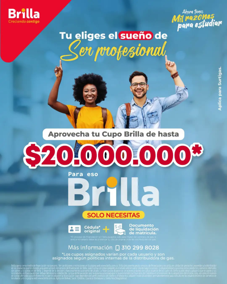 📚✨ ¡Persigue tu sueño profesional con Brilla!