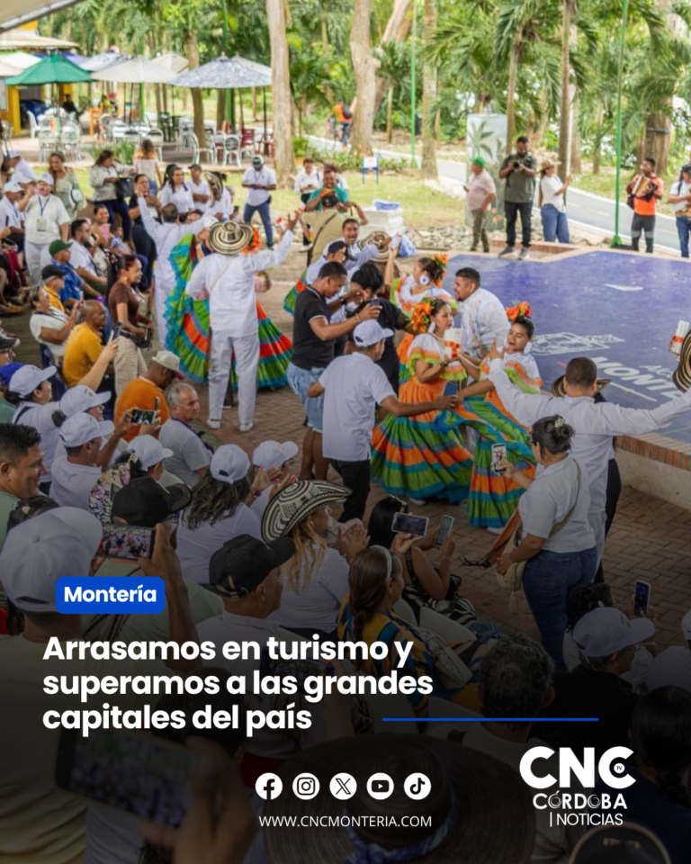 ¡Para no creerlo! Montería arrasa en turismo y le da una monumental paliza a las grandes capitales de Colombia