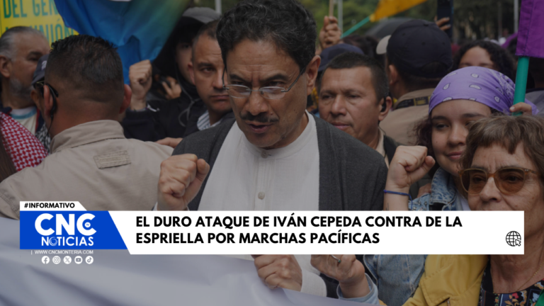El duro ataque de Iván Cepeda contra De la Espriella por  marchas pacíficas