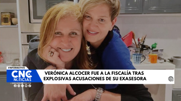 La exprimera dama Verónica Alcocer fue a la Fiscalía tras explosivas acusaciones de su exasesora Eva Ferrer