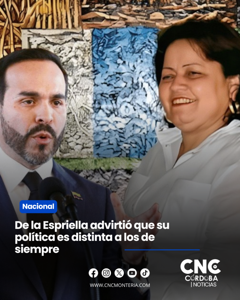 El presidente Abelardo De la Espriella frenó en seco a una poderosa líder cordobesa que buscaba puestos en su nombre