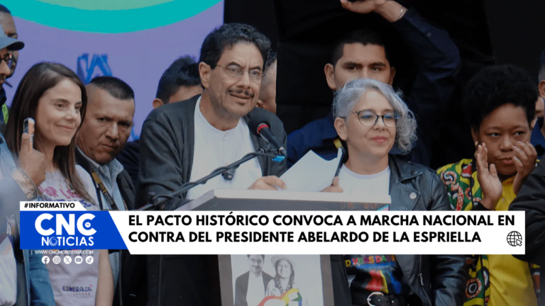 El Pacto Histórico convoca a marcha nacional en contra del presidente Abelardo De la Espriella